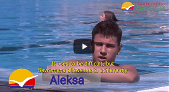 Aleksa – sportista i učenik Savremene gimnazije