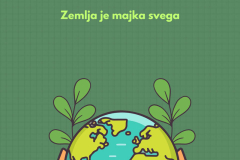 Green Illustrated Earth Day Poster A3 Portrait - 1 Green Illustrated Earth Day Poster A3 Portrait - 1