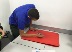 Učenici kao rimski vojnici 