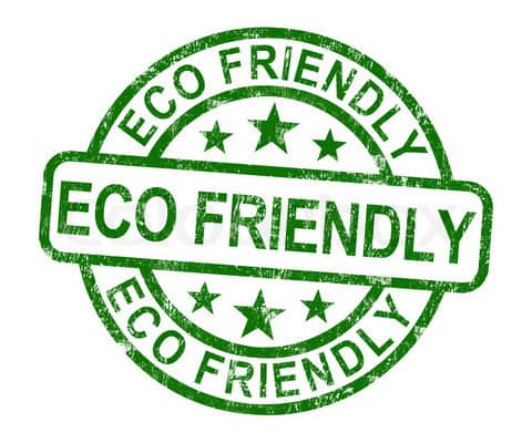 Eco Friendly Stamp As Symbol For Recycling