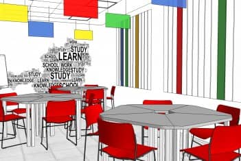 Učionica 3B - Raspored sedenja za grupni rad