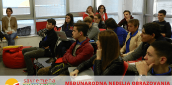 Obeležavanje Međunarodne nedelje obrazovanja u Savremenoj gimnaziji