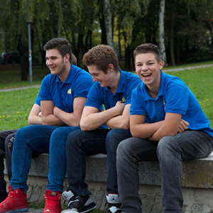 Tri učenika Savremene gimanzije