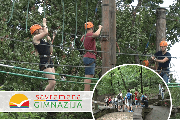 Učenici Savremene gimnazije uživali na izletu na Avali