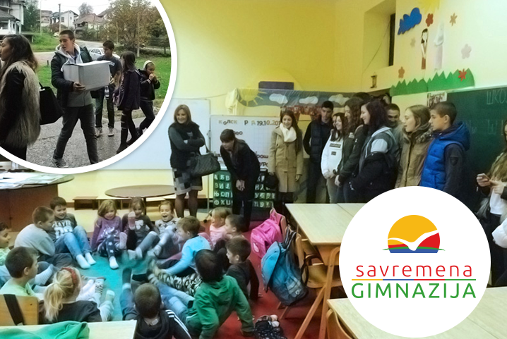 Savremeni gimnazijalci poklonili knjige vršnjacima u Gornjoj Toplici