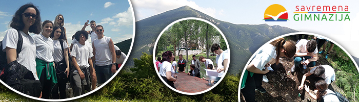 Savremeni trećaci na terenskoj nastavi