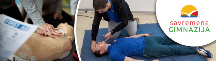 Savremeni gimnazijalci prva pomoć