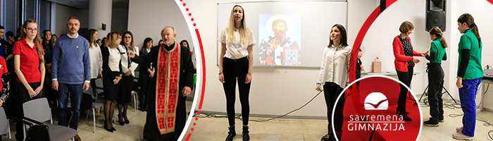 Atmosfera na školskoj slavi