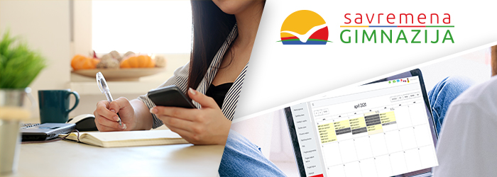 Učenici rade domaće zadatke preko DL platforme