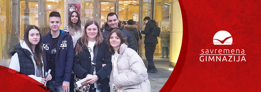 Učenici Savremene posle predstave