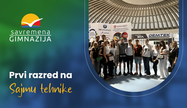 Poseta učenika Sajmu tehnike u Beogradu