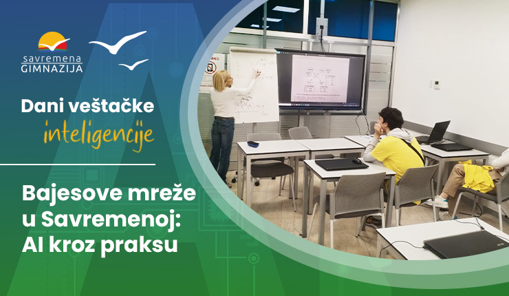 Verovatnosni modeli i Bajesove mreže u okviru Dana veštačke inteligencije u Savremenoj gimnaziji