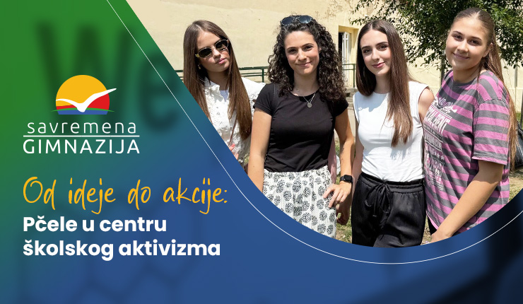 „I BEELIEVE IN YOU“ - edukativni projekat učenica Savremene gimnazije o značaju pčela i očuvanju prirode