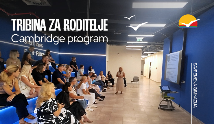 Savremena gimnazija organizovala tribinu za roditelje