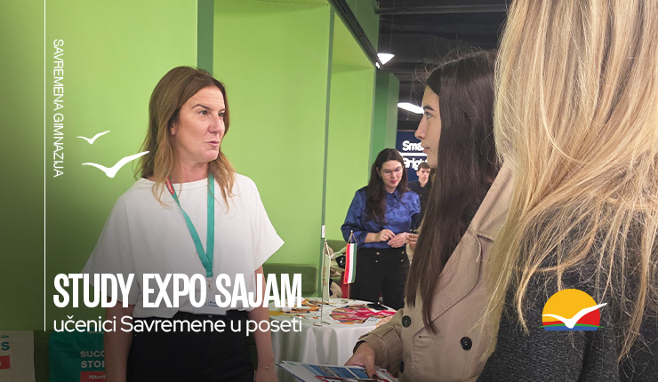 Učenici Savremene gimnazije na Study Expo sajmu obrazovanja