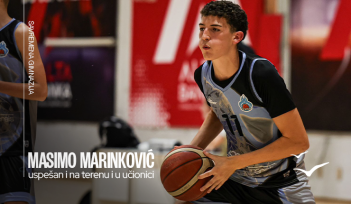 Masimo Marinković – uspešan i na terenu i u učionici
