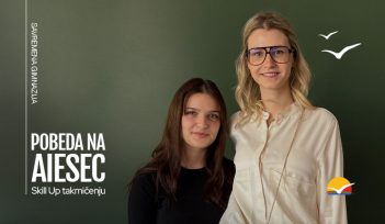 Učenice Savremene gimnazije pobednice AIESEC Skill Up projekta