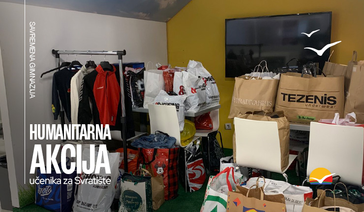 Uspešno završena humanitarna akcija za Svratište: Solidarnost učenika na delu