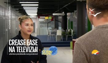 Crease Ease na televiziji – učenice predstavile svoj proizvod