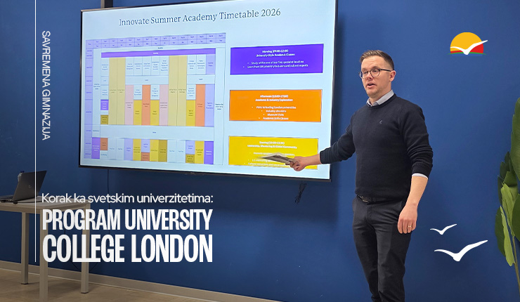Korak ka svetskim univerzitetima: program University College London