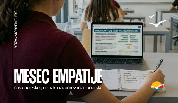 Mesec empatije: čas engleskog u znaku razumevanja i podrške