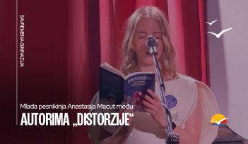 Mlada pesnikinja Anastasija Macut među autorima „Distorzije“