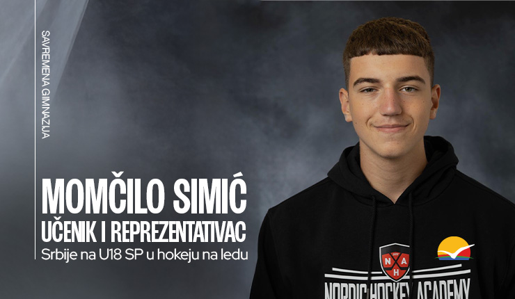 Momčilo Simić na U18 Svetskom prvenstvu u hokeju na ledu 2026