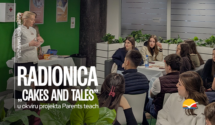 Radionica „Cakes and tales” u okviru projekta Parents teach