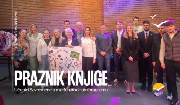 Praznik knjige: Učenici Savremene u međunarodnom programu