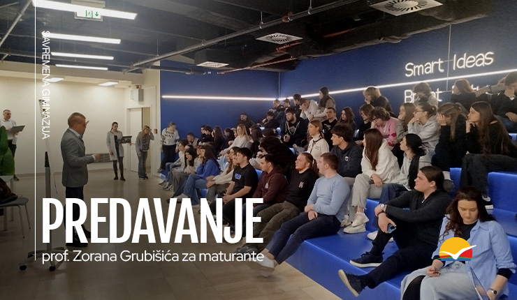 Predavanje prof. Zorana Grubišića za maturante
