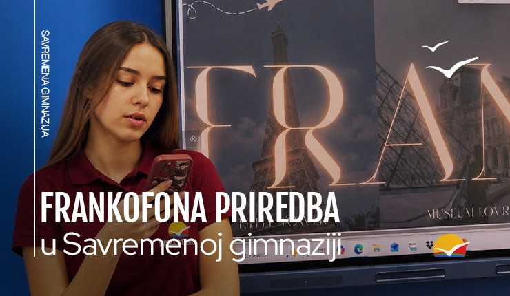 Frankofona priredba u Savremenoj gimnaziji