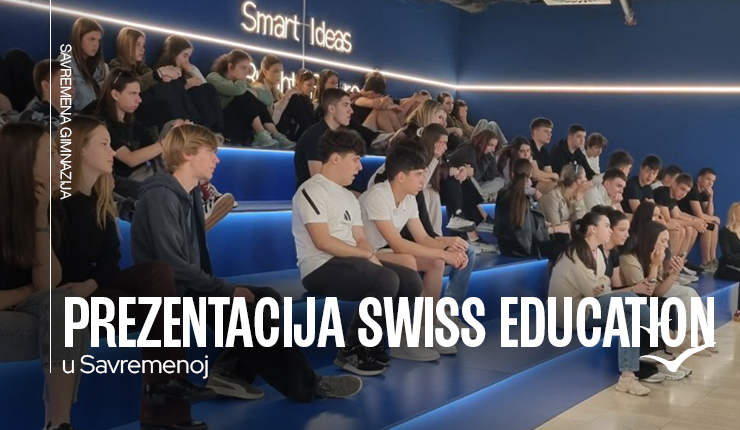 Predstavnik Swiss Education Group predstavio učenicima mogućnosti studiranja u Švajcarskoj