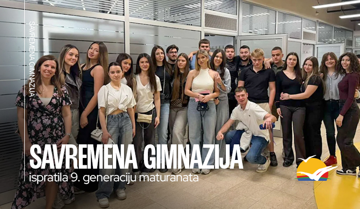 Savremena gimnazija ispratila devetu generaciju maturanata