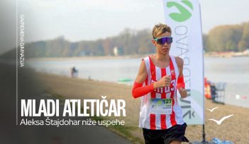 Mladi atletičar Aleksa Štajdohar niže uspehe