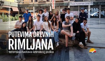 Putevima drevnih Rimljana - terenska nastava latinskog jezika
