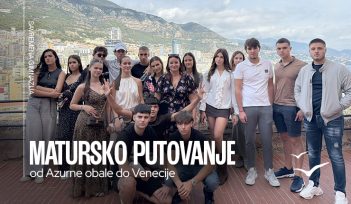 Od Azurne obale do Venecije: Matursko putovanje za kraj jednog važnog poglavlja