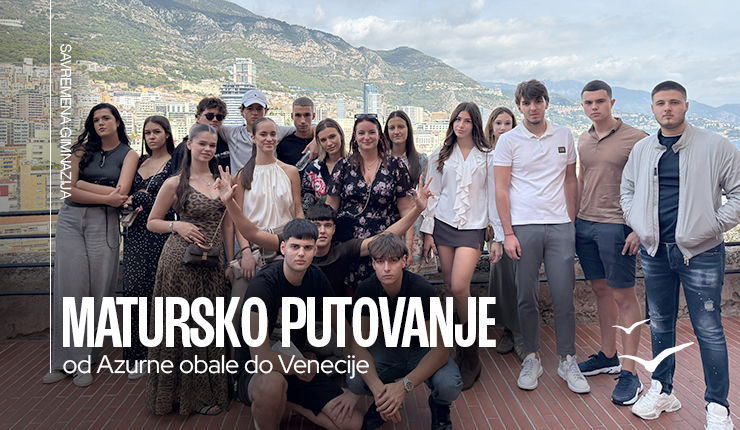 Od Azurne obale do Venecije: Matursko putovanje za kraj jednog važnog poglavlja