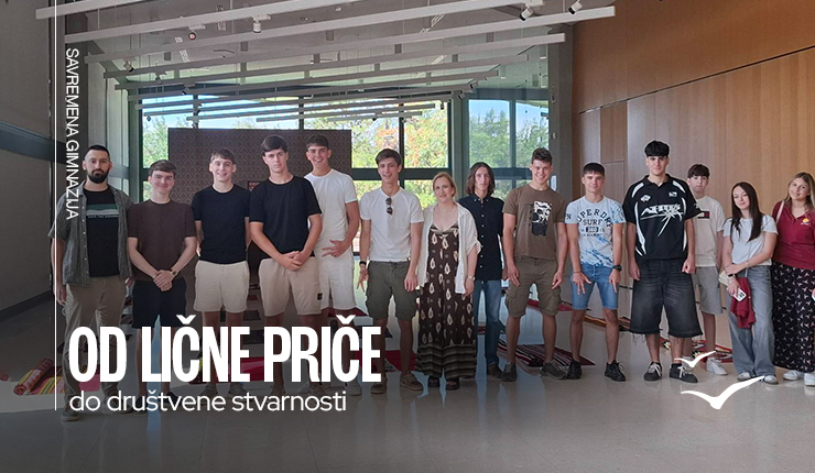Od umetničkog dela do lične priče: trećaci Savremene u Muzeju savremene umetnost